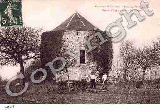 Ville de CRAVENT, carte postale ancienne