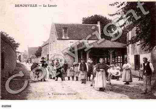 Ville de DEMOUVILLE, carte postale ancienne