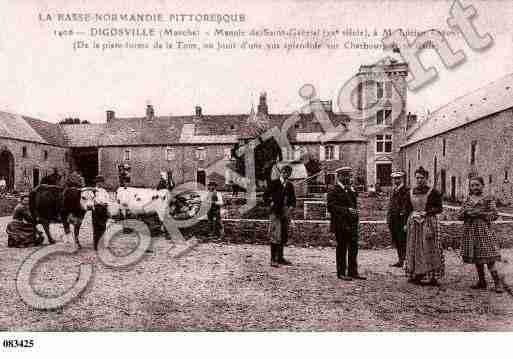 Ville de DIGOSVILLE, carte postale ancienne