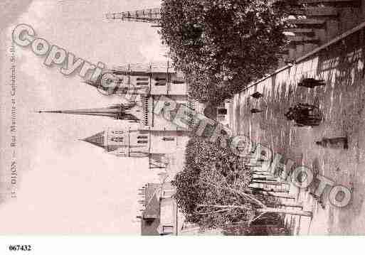 Ville de DIJON, carte postale ancienne