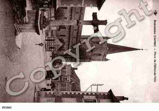 Ville de DONZENAC, carte postale ancienne Ville de DONZENAC, carte postale ancienne
