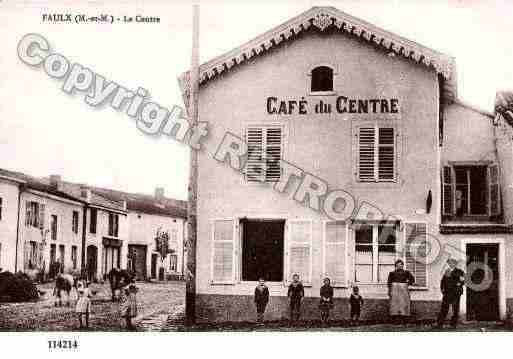 Ville de FAULX, carte postale ancienne