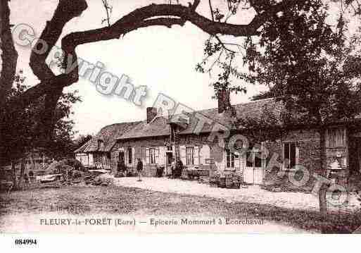 Ville de FLEURYLAFORET, carte postale ancienne Ville de FLEURYLAFORET, carte postale ancienne