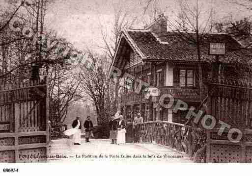 Ville de FONTENAYSBOIS, carte postale ancienne