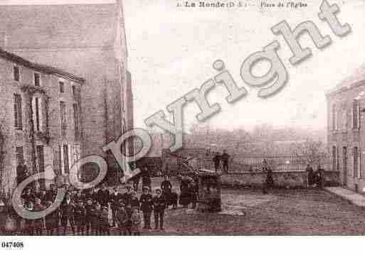 Ville de FORETSURSEVRE(LA), carte postale ancienne