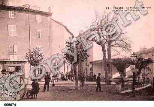 Ville de FREJUS, carte postale ancienne