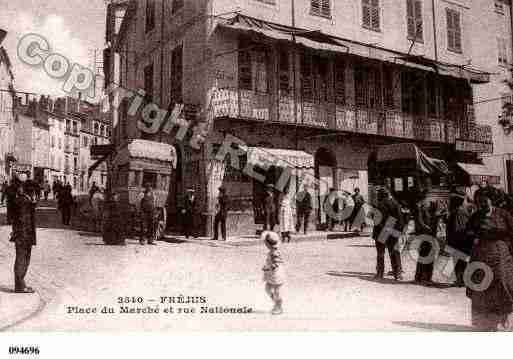 Ville de FREJUS, carte postale ancienne