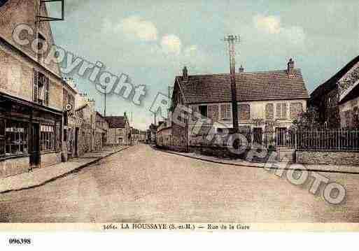 Ville de HOUSSAYEENBRIE(LA), carte postale ancienne