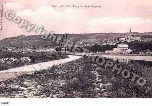 Ville de JOIGNY, carte postale ancienne