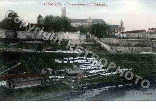 Ville de LIMOGES, carte postale ancienne