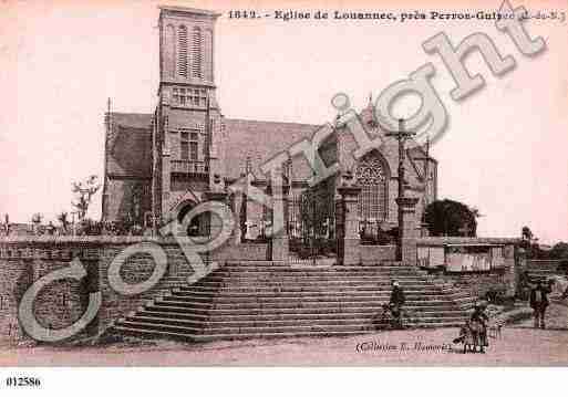 Ville de LOUANNEC, carte postale ancienne