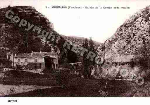 Ville de LOURMARIN, carte postale ancienne