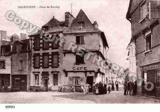 Ville de MALESTROITFOVENO, carte postale ancienne