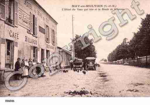 Ville de MAYENMULTIEN, carte postale ancienne