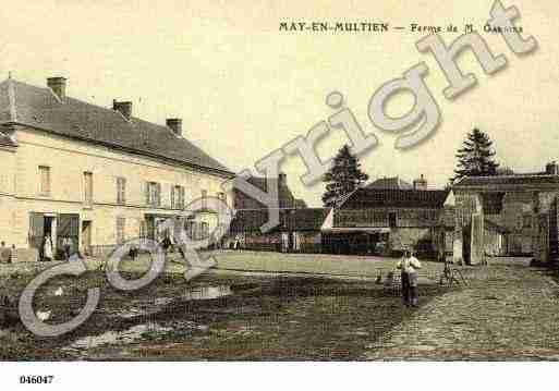 Ville de MAYENMULTIEN, carte postale ancienne