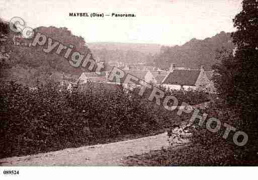 Ville de MAYSEL, carte postale ancienne