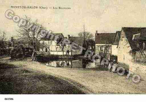 Ville de MENETOUSALON, carte postale ancienne