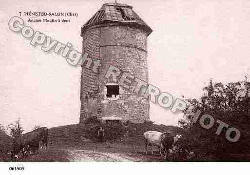 Ville de MENETOUSALON, carte postale ancienne