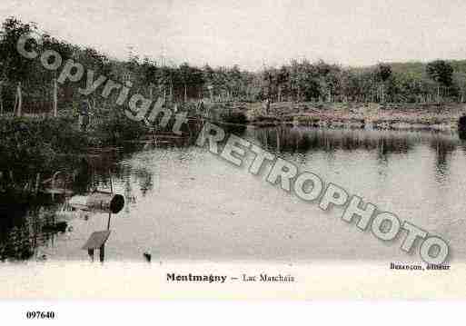 Ville de MONTMAGNY, carte postale ancienne