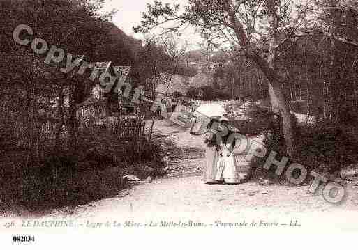 Ville de MOTTESAINTMARTIN(LA), carte postale ancienne