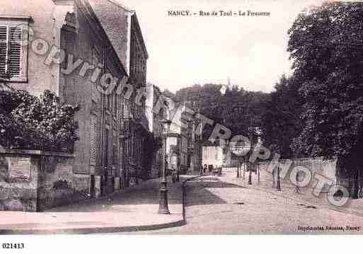 Ville de NANCY, carte postale ancienne