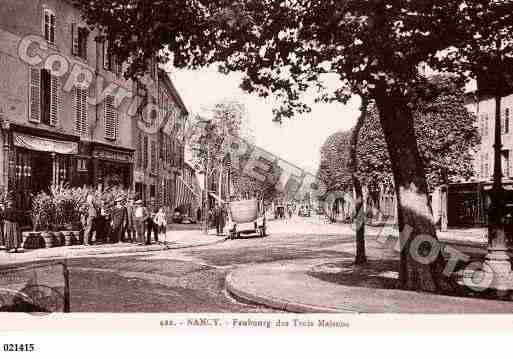 Ville de NANCY, carte postale ancienne