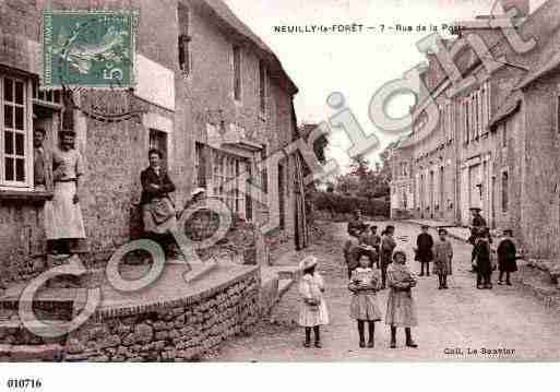 Ville de NEUILLYLAFORET, carte postale ancienne