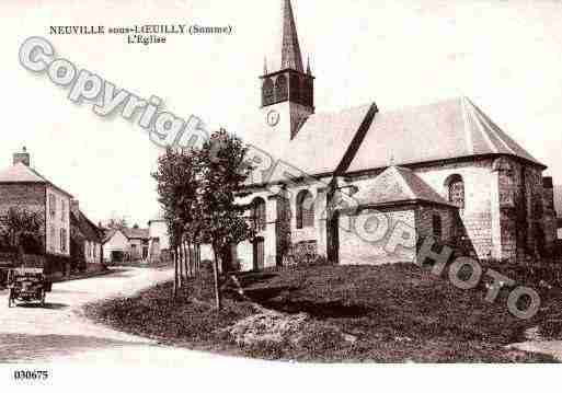 Ville de NEUVILLELESLOEUILLY, carte postale ancienne