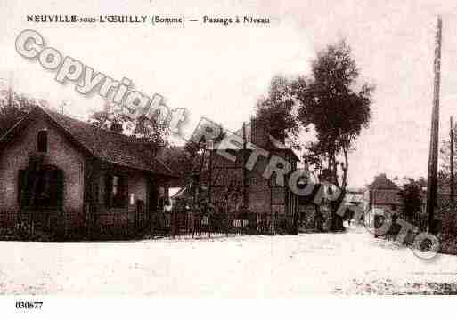 Ville de NEUVILLELESLOEUILLY, carte postale ancienne