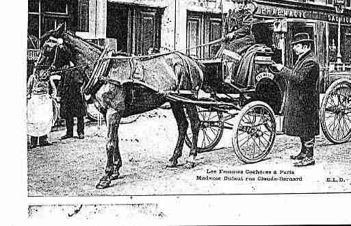 Ville de PARISVECU, carte postale ancienne