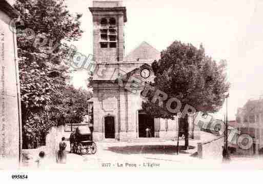 Ville de PECQ(LE), carte postale ancienne