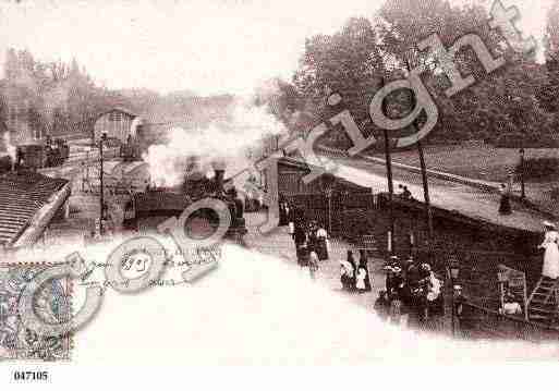 Ville de PECQ(LE), carte postale ancienne