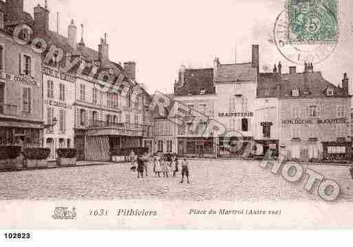 Ville de PITHIVIERS, carte postale ancienne