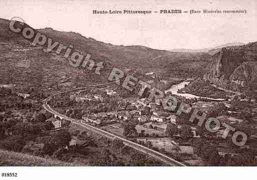 Ville de PRADES, carte postale ancienne