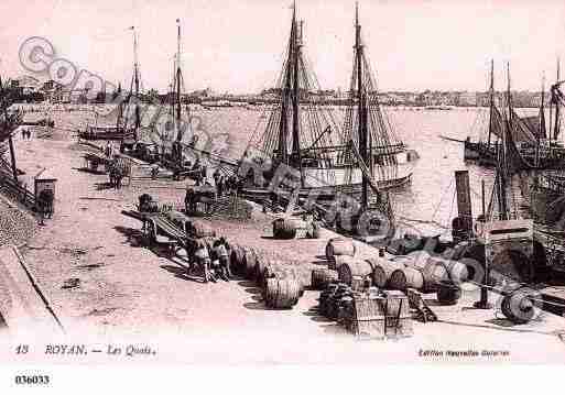 Ville de ROYAN, carte postale ancienne