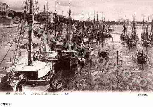 Ville de ROYAN, carte postale ancienne
