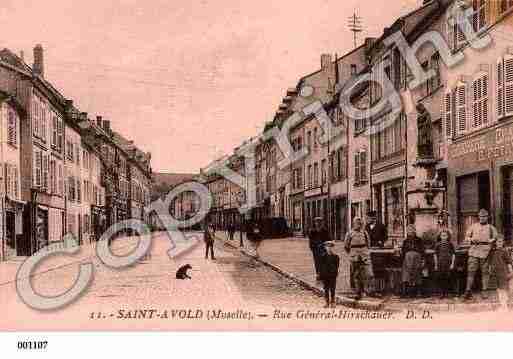 Ville de SAINTAVOLD, carte postale ancienne