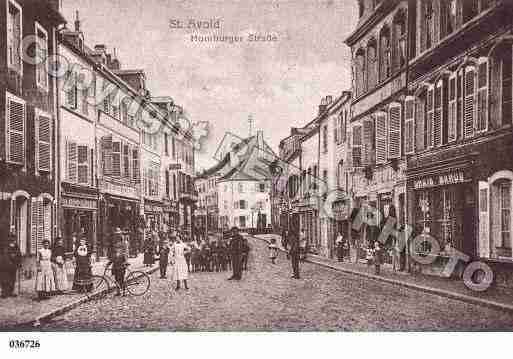 Ville de SAINTAVOLD, carte postale ancienne