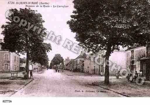 Ville de SAINTJEAND'ASSE, carte postale ancienne