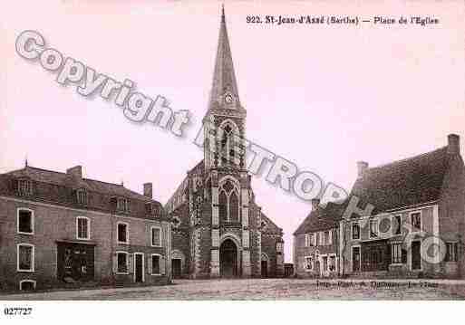 Ville de SAINTJEAND'ASSE, carte postale ancienne