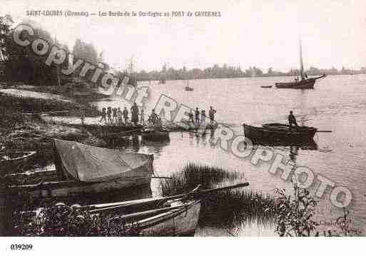 Ville de SAINTLOUBES, carte postale ancienne