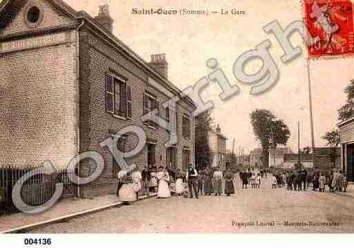 Ville de SAINTOUEN, carte postale ancienne