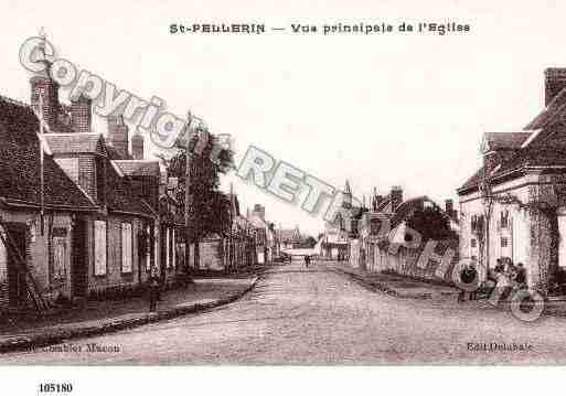 Ville de SAINTPELLERIN, carte postale ancienne