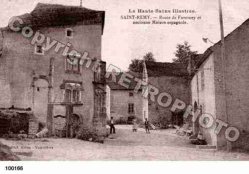 Ville de SAINTREMY, carte postale ancienne