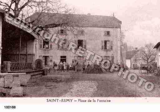 Ville de SAINTREMY, carte postale ancienne