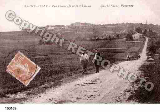 Ville de SAINTREMY, carte postale ancienne