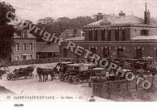 Ville de SAINTVALERYENCAUX, carte postale ancienne