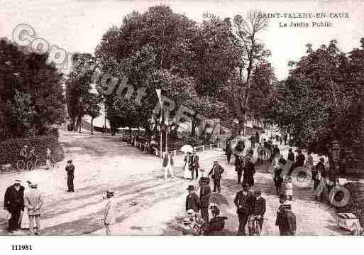 Ville de SAINTVALERYENCAUX, carte postale ancienne