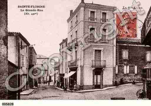 Ville de SAINTEFLORINE, carte postale ancienne