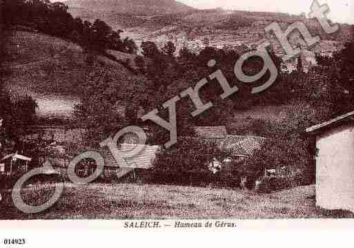 Ville de SALEICH, carte postale ancienne